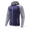 Mens Long Sleeve Soccer Wear Zip Up Hoodies